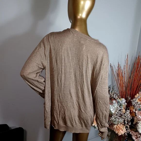 CJ Banks sweater with tiered attached tank - Picture 9 of 13